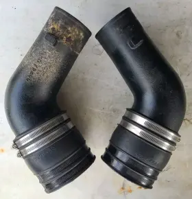 44267-c Quicksilver 44267 Mercury Exhaust Elbow Pipes Black Marine Boat 44267-c Quicksilver 44267 Mercury Exhaust Elbow Pipes Black Marine Boat