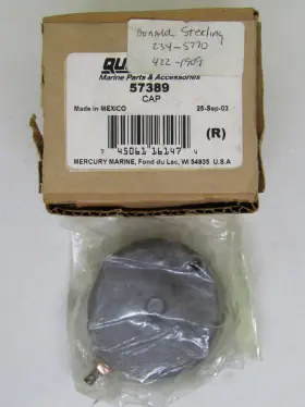 57389 Quicksilver New Mercury Marine Oem End Cap Part No