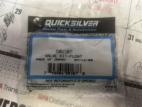 808507 Quicksilver New Vapor Canister Float Valve Kit Oem Nos Nip Free Ship See Pics