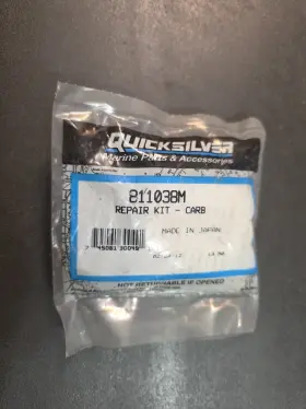 811038m Quicksilver New Mercury Marine Boat Oem Carburetor Repair Kit Part No