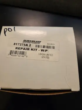 Quicksilver 817275a2 Genuine Water Pump Upper Housing Kit New In Box