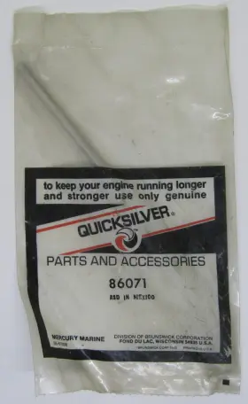 86071 Quicksilver New Mercury Marine Boat Oem Stake Rod Part No