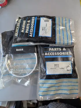 86814 Quicksilver 3 Mercury Oem Sleeves Nos