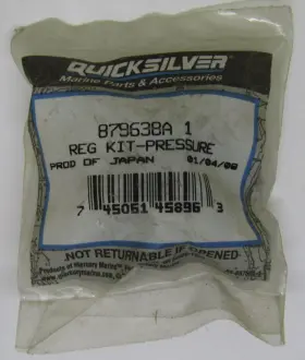 879638a Quicksilver New Mercury Marine Boat Oem Pressure Regulator Kit Part No 1