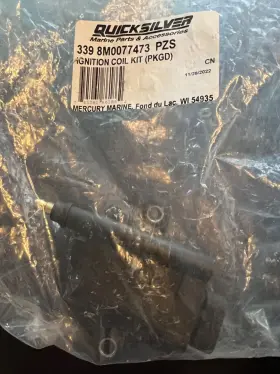 8m0077473 Quicksilver Ignition Coil Kit 339 Pzs