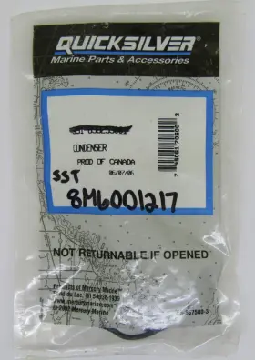 8m6001217 Quicksilver New Mercury Marine Boat Oem Condenser Part No