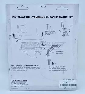 8m6007986 Quicksilver Yamaha 150-200 Hp Outboard Zinc Anode Kit Left Hand Dealer Direct Replaces 21102 #2 8m6007986 Quicksilver Yamaha 150-200 Hp Outboard Zinc Anode Kit Left Hand Dealer Direct Replaces 21102 #2