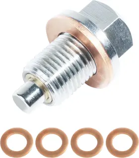 M12x1.25 Qziulr Cx9983 Zlirfy Stainless Steel Sump Drain Nut Bolt Magnetic Oil Plug