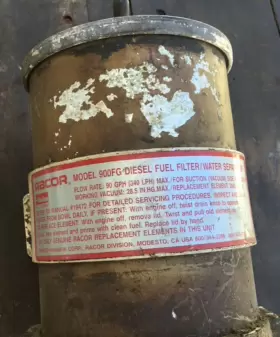900fg Racor Marine Boat Model Diesel Fuel Filter/water Separator No Filter #2