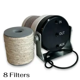 Lfs-800a Racor-parker Bypass Oil Filter Relocation System 8 Filters-unused
