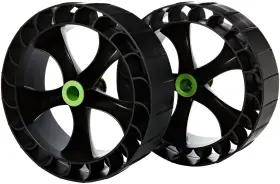 Railblaza 890-50000571 C-tug Sandtrakz Wheels Pack Of 2 - Black
