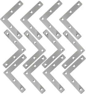 Wby1005 Rannb L Shape Flat Bracket Stainless Steel Corner Angle Plates Repair