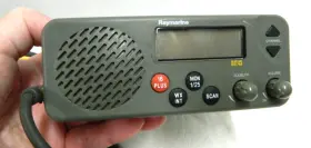 Ray45 Raymarine Vintage Cb Vhf Radio Untested