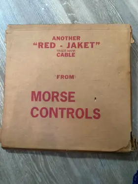 302029-000-0144 Red Jaket Jacket Cable Morse Controls 12ft New Marine