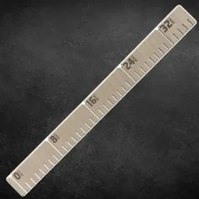 Rfr36-01 Reflex 36 Inch Fish Ruler For Boats Alaia Tan Over Ghostly White - Lasered