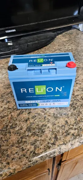 Rb20-lt Relion 12 Volt 20ah Lithium Battery
