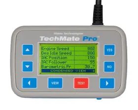 94706 Rinda Technologies Techmate Pro Hand Held Mercruiser Engine Scan Diagnostic Tool