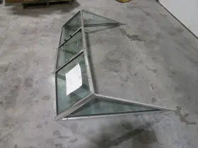Gbp001822 Rinker 1984 V170 Boat Windshield Window Walk Through 68 Inch Wide #3