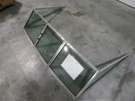 Gbp001822 Rinker 1984 V170 Boat Windshield Window Walk Through 68 Inch Wide