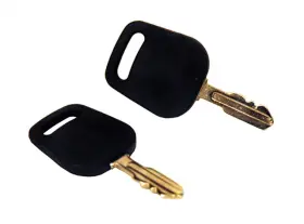 11219 Rotary Corp Brand Replacement Plastic Covered Ignition Key