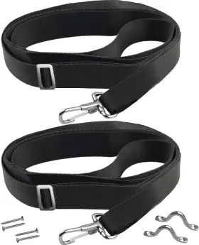 Ruson 792094987274 2 Pack Bimini Boat Top Straps Heavy Duty Pcs Eye