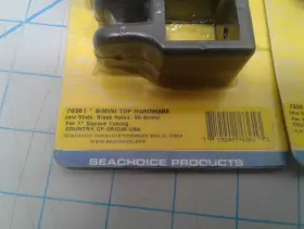 76361 Sea Choice 4 Clamps Marine Boat Bimini Top Hardware 1 Inch Jaw Slide #2