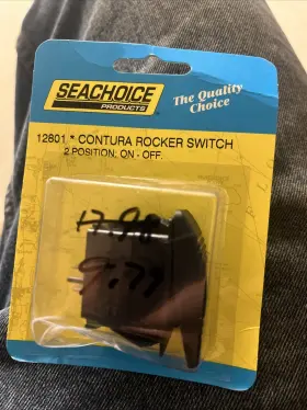 12801 Seachoice N23a Contura Rocker Switch 2-position Oem New Factory Boat Parts 12801 Seachoice N23a Contura Rocker Switch 2-position Oem New Factory Boat Parts