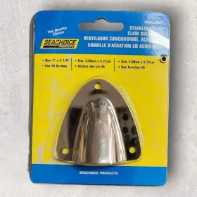 16151 Seachoice Sea Choice Stainless Steel Clam Shell Vent Model # #3