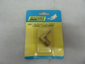 20881 Seachoice C9e Marine 90 Fuel Elbow 1/4 Inch X 3/8 Oem New Factory Boat Parts