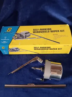 50-41801 Seachoice Self-parking Windshield Wiper Kit 11 Inch Blade 110 Sweep 41801 New