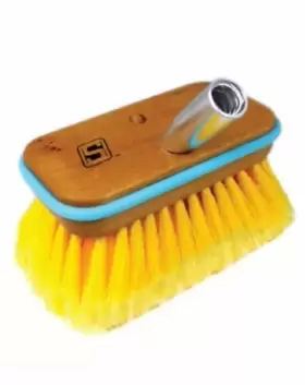 90581 Seachoice New 6 Inch Deck Brush Standard Acme Thread Hole Medium Bristles J3 90581 Seachoice New 6 Inch Deck Brush Standard Acme Thread Hole Medium Bristles J3