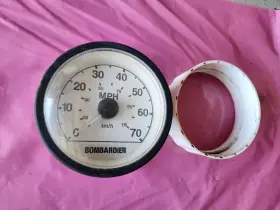 204470374 Seadoo Bombardier Brp Jet Boat Challenger 1800 2000 Sportster Speedster Speedometer Speedo Mph