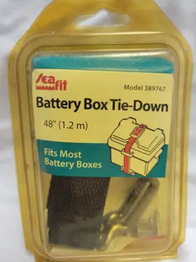 389767 Seafit Marine Battery Box Tie Down 48 Inch #