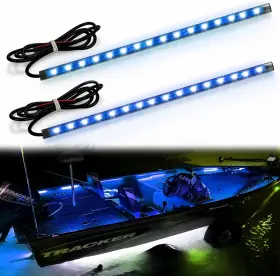 Ip67 Seaperk 768502677969 Boat Led Navigation Light Waterproof Night Fishing 2pcs Blue