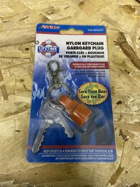 50032277 Seasense Nylon Keychain Garboard Plug 1/2 Inch Npt P/n