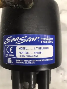 Hh5261 Seastar 04 Cabo Boat Teleflex Sea Star Hydraulic Steering Helm 1.7 Rm Rear Mount #2