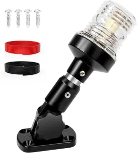 Al33-006 Setypary Anchor Light Stern For Boats Led Boat Navigation Lights 3 6 Inches