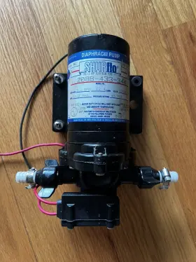 2088-433-344 Shurflo 3.3 Gpm 12 Vdc Fresh Water Pump Working