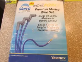 118-8820-1 Sierra Marine Mag Force Spark Plug Wire Set Omc 503754 V8