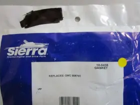 18-0435 Sierra New 0770 Gasket Replaces Omc 908765 #3