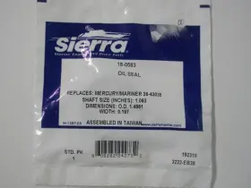 26-43036 Sierra 18-0522 Oil Seal Mercury Mariner