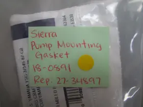 27-34897 Sierra 18-0891 New Lot Of 2 0770 Pump Mounting Gasket Replaces #3 27-34897 Sierra 18-0891 New Lot Of 2 0770 Pump Mounting Gasket Replaces #3