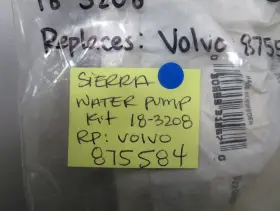 18-3208 Sierra New 0810 Water Pump Kit Replaces 875584 #2