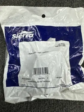 18-3368 Sierra New Marine Outboard Impeller Replaces Omc # 396809