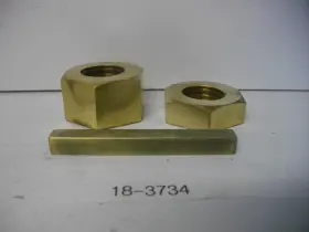 18-3734 Sierra Marine Brass Prop Nut Kit For 1 1/2 Inch Shaft