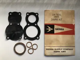 18-7806 Sierra Diaphram Kit Nos A84747
