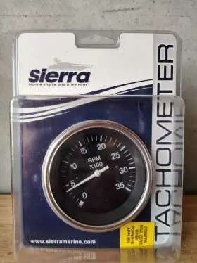 82302p Sierra Heavy Duty Series Diesel Alternator Pickup Tachometer Gauge