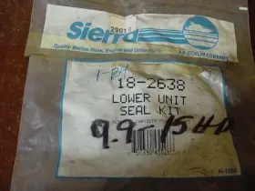 18-2638 Sierra Marine Lower Unit Seal Kit Chrysler Force Fk1065 New 9.9 Hp