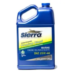 18-9400cat-4 Sierra Marine 25w 40 4 Stroke Synthetic Blend Catalyst Oil 5 Quart