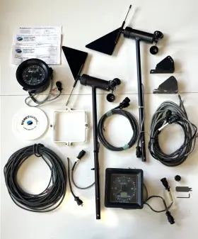 154.4 Signet Marine Set-vintage Wind Displays Anemometer Cables